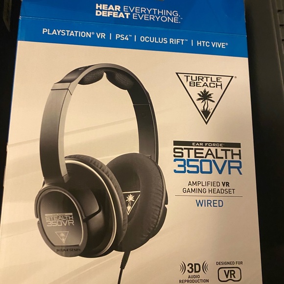 Turtle Beach 350vr Headset Headset 350vr Turtle Beach Turtle
